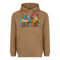 Toasted Coconut school custodian Heavyweight Hoodie - Zillion Design Studio