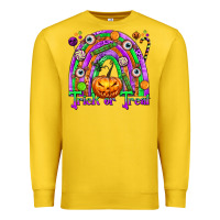 Lemon Trick or Treat Halloween Rainbow Premium Sweatshirt - texasbilliewilder