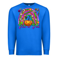 True Royal Trick or Treat Halloween Rainbow Premium Sweatshirt - texasbilliewilder