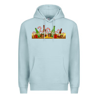 Blue Mist beer bottles for christmas Premium Hoodie - AdoDesignShop