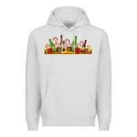 Dove Grey beer bottles for christmas Premium Hoodie - AdoDesignShop