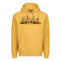 Mustard beer bottles for christmas Premium Hoodie - AdoDesignShop