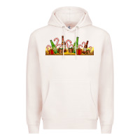 Pale Pink beer bottles for christmas Premium Hoodie - AdoDesignShop
