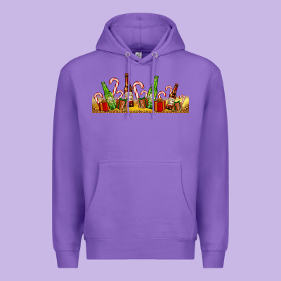 Beer Bottles For Christmas Premium Hoodie Designed By Adodesignshop