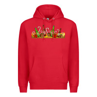 Red beer bottles for christmas Premium Hoodie - AdoDesignShop