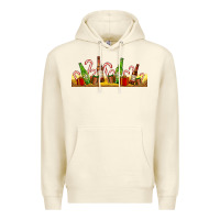 Sandshell beer bottles for christmas Premium Hoodie - AdoDesignShop