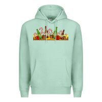 Seafoam beer bottles for christmas Premium Hoodie - AdoDesignShop
