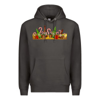 Smoke beer bottles for christmas Premium Hoodie - AdoDesignShop