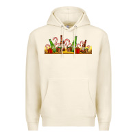 Tofu beer bottles for christmas Premium Hoodie - AdoDesignShop