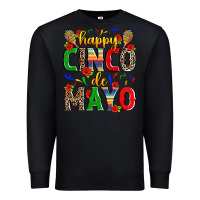 Black happy cinco de mayo Premium Sweatshirt - Zillion Design Studio