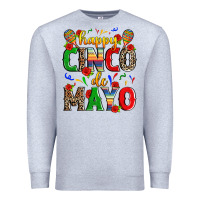 Heather Grey happy cinco de mayo Premium Sweatshirt - Zillion Design Studio