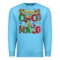 Ocean Blue happy cinco de mayo Premium Sweatshirt - Zillion Design Studio