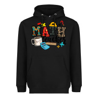 Black math teacher Heavyweight Hoodie - Zillion Design Studio