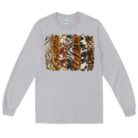 Moon Dust western animal patterns brushstoke Long Sleeve Tee - BarkalooDesign