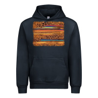 Navy leopard serape background Urban Hoodie - AdoDesignShop
