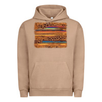 Pigment Burro leopard serape background Urban Hoodie - AdoDesignShop