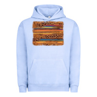 Pigment Grape Ice leopard serape background Urban Hoodie - AdoDesignShop