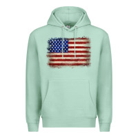 Seafoam American flag Premium Hoodie - JahusDesignShop