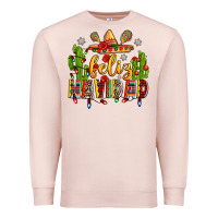 Pale Pink feliz navidad Premium Sweatshirt - Zillion Design Studio