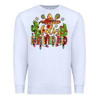 White feliz navidad Premium Sweatshirt - Zillion Design Studio