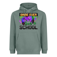 Sage game over back to school Heavyweight Hoodie - Zillion Design Studio