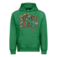 Emerald rodeo crazy bucking bronco cowboy Urban Hoodie - Artiststas