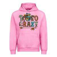 Fuchsia Pink rodeo crazy bucking bronco cowboy Urban Hoodie - Artiststas