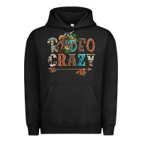 Pigment Black rodeo crazy bucking bronco cowboy Urban Hoodie - Artiststas