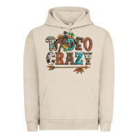 Pigment French Oak rodeo crazy bucking bronco cowboy Urban Hoodie - Artiststas