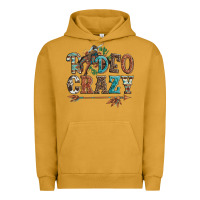 Pigment Peanut Butter rodeo crazy bucking bronco cowboy Urban Hoodie - Artiststas