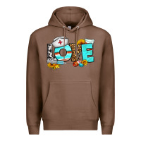 Chestnut love nurse western Premium Hoodie - BundleAndBundleShop
