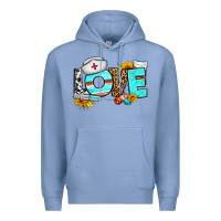 Colony Blue love nurse western Premium Hoodie - BundleAndBundleShop