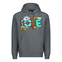Rock love nurse western Premium Hoodie - BundleAndBundleShop