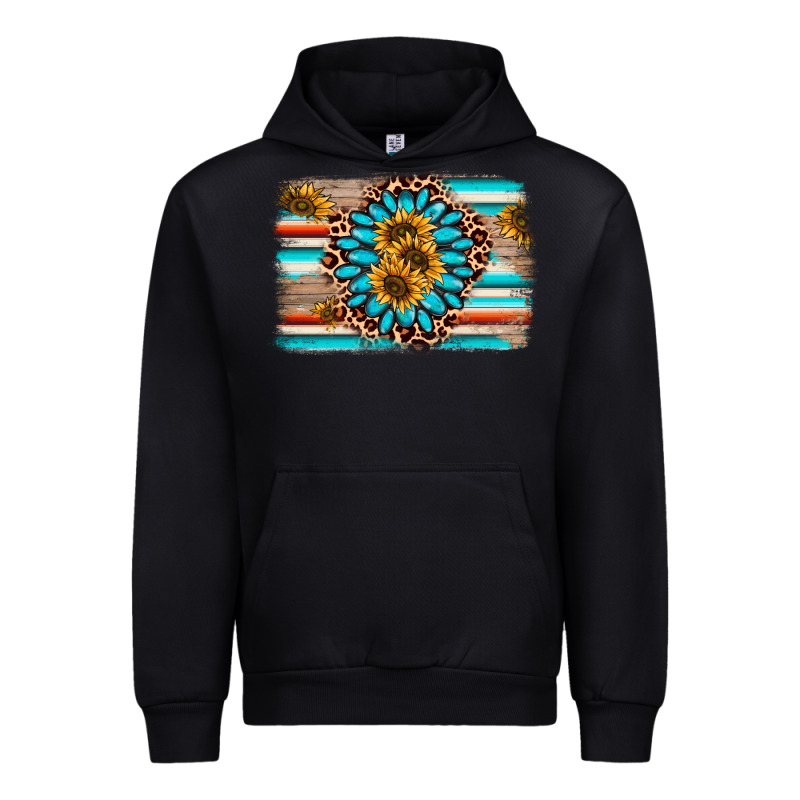 Gemstone Sunflower Background Urban Hoodie by AdoDesignShop | Teevron