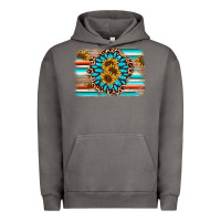 Pigment Tornado gemstone sunflower background Urban Hoodie - AdoDesignShop
