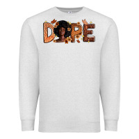 Oatmeal Heather dope melanin Premium Sweatshirt - Zillion Design Studio
