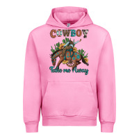 Fuchsia Pink cowboy take me away rodeo Urban Hoodie - Artiststas