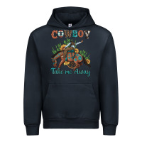 Navy cowboy take me away rodeo Urban Hoodie - Artiststas