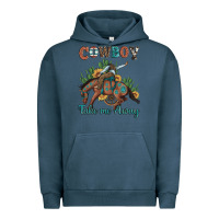 Pigment Midnight Navy cowboy take me away rodeo Urban Hoodie - Artiststas