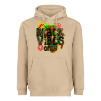 Mushroom black vibes only Heavyweight Hoodie - texasbilliewilder