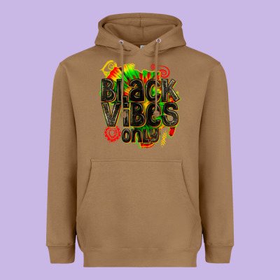Heavyweight Hoodie black vibes only