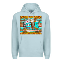 Blue Mist western love nurse tumbler Premium Hoodie - BundleAndBundleShop