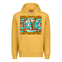 Mustard western love nurse tumbler Premium Hoodie - BundleAndBundleShop