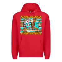 Red western love nurse tumbler Premium Hoodie - BundleAndBundleShop