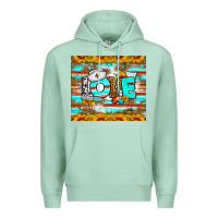 Seafoam western love nurse tumbler Premium Hoodie - BundleAndBundleShop