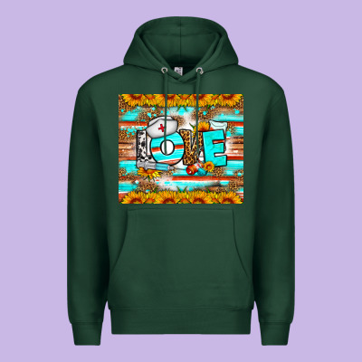 Western Love Nurse Tumbler Premium Hoodie Designed By Bundleandbundleshop