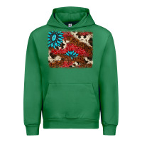 Emerald gemstone cowhide background Urban Hoodie - AdoDesignShop