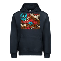 Navy gemstone cowhide background Urban Hoodie - AdoDesignShop