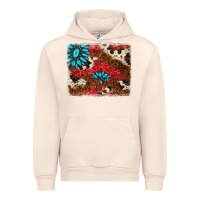 Sandshell gemstone cowhide background Urban Hoodie - AdoDesignShop