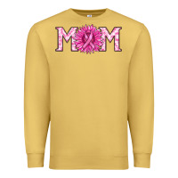 Antique Gold breast cancer mom Premium Sweatshirt - RanaPortraitStore
